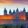 Carcassonne Castle France paint by numbers