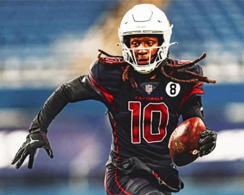 DeAndre Hopkins Paint by numbers