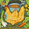 Chicken Soup Folk Paint by numbers