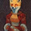 Classy Fox Lady Paint by numbers