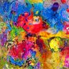 Colorful Abstract Art Paint by numbers