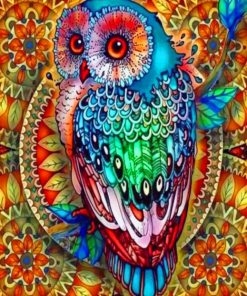 colorful-mandala-owl-paint-by-number