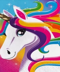 Colorful Unicorn paint by numbers