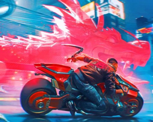 cyberpunk-motorcycle-art-paint-by-numbers