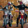 Dirt Bikes Couple Paint by numbers