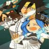 Gajeel Redfox And Juvia Lockser Paint by numbers