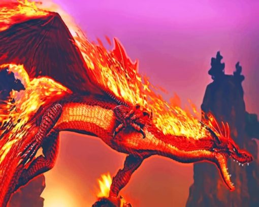 fire-dragon-paint-by-numbers