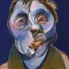 Francis Bacon Self Portrait paint by numbers