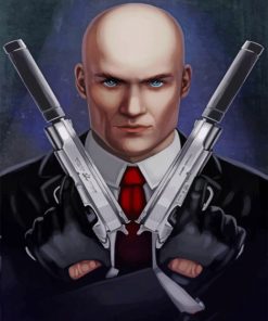 hitman-illustration-paint-by-numbers