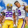 Lsu Tigers Players Paint by numbers