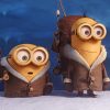 Minions Winter paint by numbers