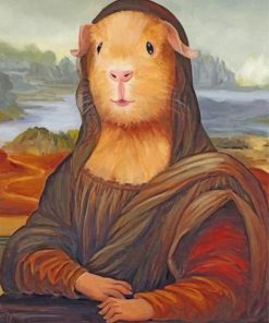 mona-lisa-nguinea-pig-paint-by-numbers