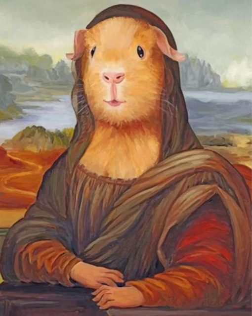 mona-lisa-nguinea-pig-paint-by-numbers