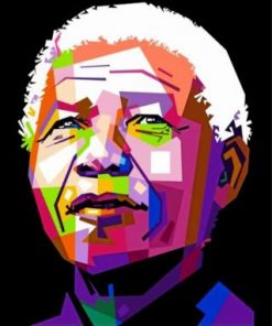 Nelson Mandela Paint by numbers