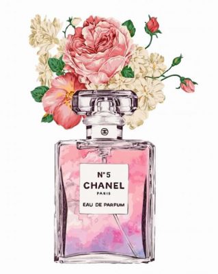 Chanel Perfume Bottle - Paint By Number - Paint by numbers
