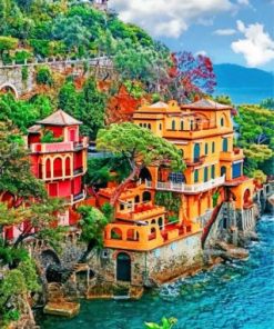 Portofino Italy paint by numbers