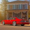 Red Jaguar Xjs Paint by numbers