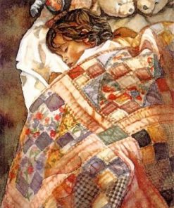 Sleepy Boy By Steve Hanks Paint by numbers