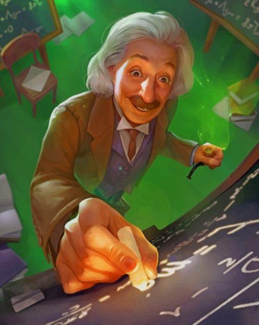 the-brilliant-Albert-Einstein-paint-by-number