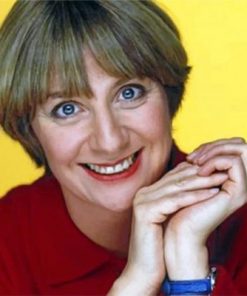 The Comedian Victoria Wood Paint by numbers