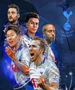 Tottenham Illustration Paint by numbers