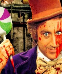 Willy Wonka Paint by numbers