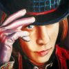 Willy Wonka Johnny Depp Paint by numbers
