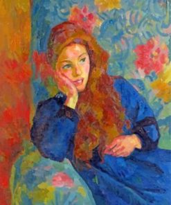 Woman By Giovanni Giacometti Paint by numbers