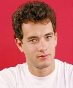 Young Tom Hanks Paint by numbers