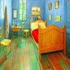 Van Gogh Bedroom paint by numbers