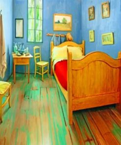 Van Gogh Bedroom paint by numbers