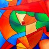 Abstract Woman Paint by numbers