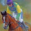 Aesthetic Horse Racer Paint by numbers