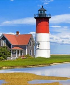 Aesthetic Cape Cod Paint by numbers