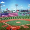 Aesthetic Fenway Park paint by numbers