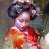 Aesthetic Geisha Paint by numbers