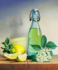 Aesthetic Lemon Juice Paint by numbers