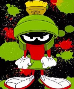 Aesthetic Marvin The Martian Paint by numbers