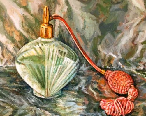 Aesthetic Perfume Bottle Paint by numbers