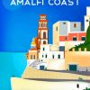Amalfi Coast Paint by numbers