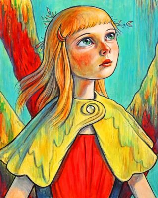 Angel Girl Paint by numbers