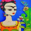 Artistic Frida Kahlo Paint by numbers