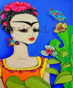 Artistic Frida Kahlo Paint by numbers