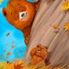 Baby Bear And His Mama Paint by numbers