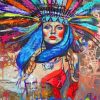 Bohemian Woman Paint by numbers