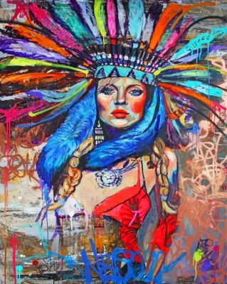 Bohemian Woman Paint by numbers