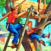 Building A Tree House Paint by numbers