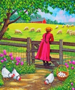 Countryside Life Paint by numbers