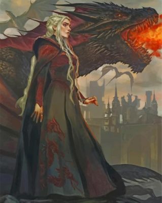 Daenerys Targaryen Paint by numbers