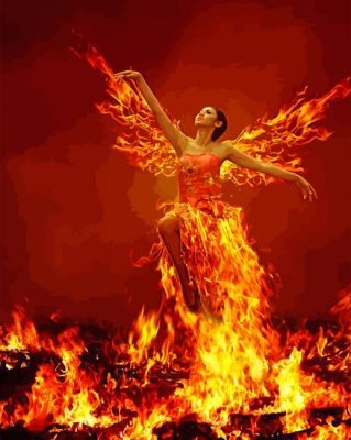 Dancer In The Fire Paint by numbers